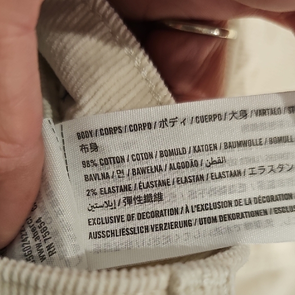 Hollister Cream Flare Pants High-Waisted Retro Style - Picture 4 of 8